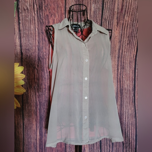 Wet Seal High-Low Blouse - Picture 1 of 4